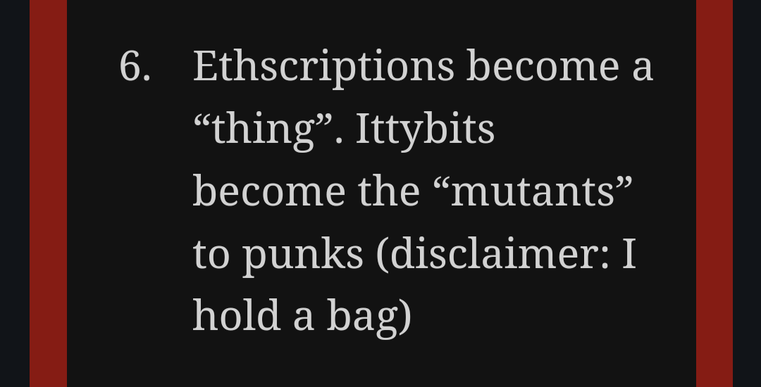 You are seeing Punks selling for millions again. They capitalize more than $600M at the moment and you want one but can't afford it. Is there a way to get exposure? Sure, thru derivs/linked projects.

There's where <a href="/ittybits_eth/">ittybits</a> enters the scene. For me, it's more than the