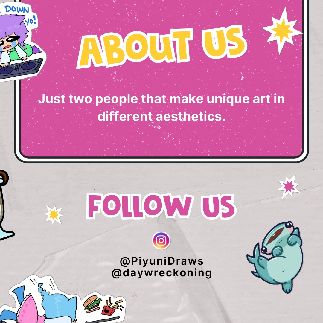 papilitcebu's tweet photo. Make way for some wonderful designs made by Piyuni and Day Wreckoning!
.Just two people that make unique art in different aesthetics. https://t.co/LSnrnmI1J7