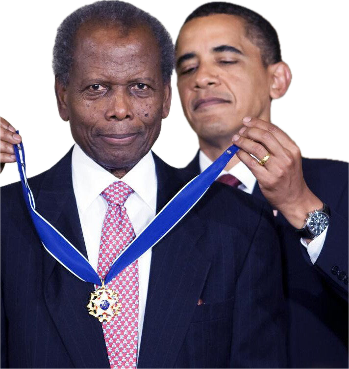 pasley_bob's tweet photo. @BrianRoemmele -Presidential Freedom Award 2009-
Poitier, in his 1967 speech for the Southern Christian Leadership Conference said that Martin Luther King (MLK-1st President of SCLC) by adhering to his convictions for #socialjustice and human #dignity, “has made a better man of me.” https://t.co/Qz2lhp2LPi
