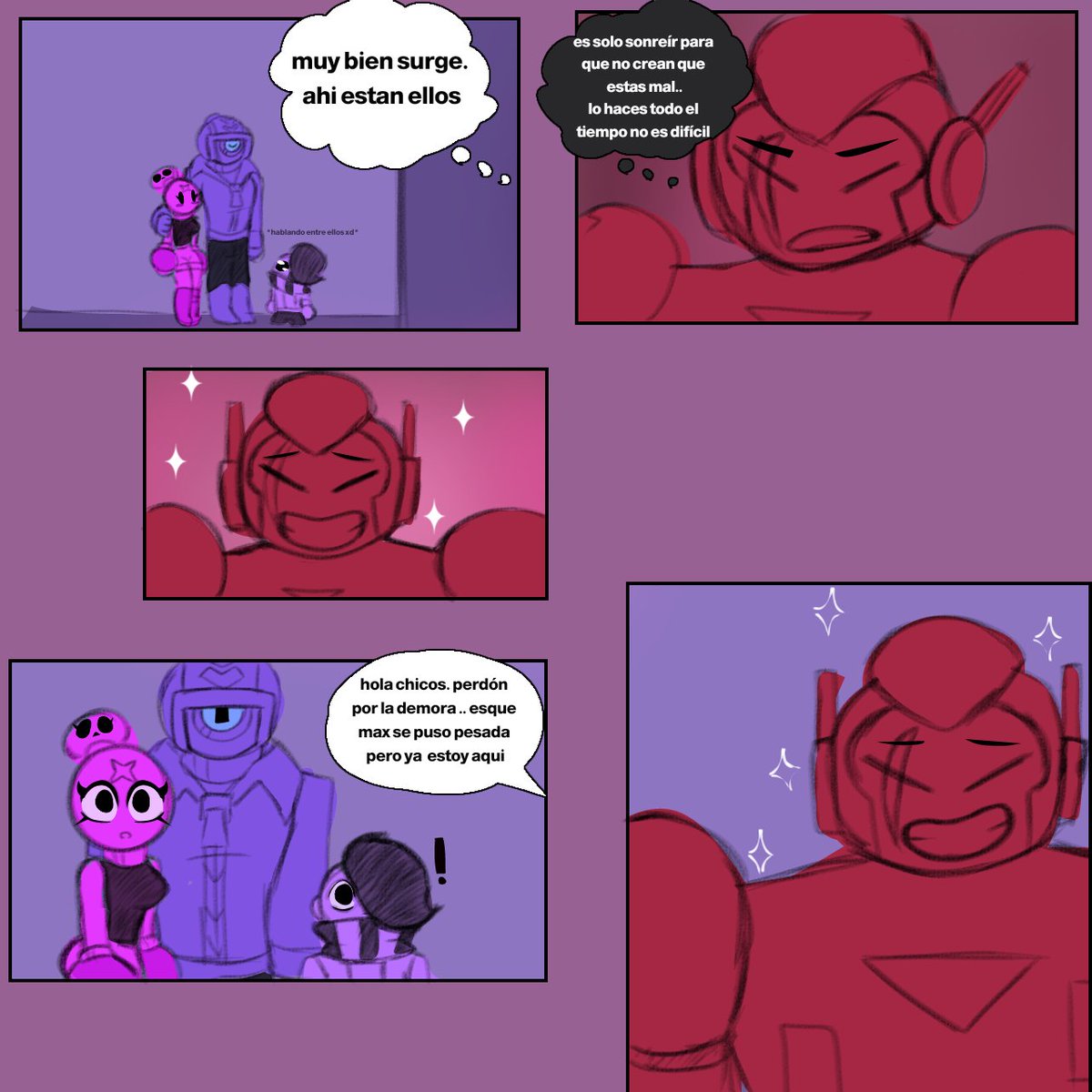 TickQueen69's tweet image. Alfin nuevo capitulo de the chaos stars.
Otra vez perdón por tardar
Denle amor a este capítulo pls🥺
Parte 1 (1/?)
#TheChaosStars #BrawlStars #AU #brawlstarssurge #brawlstarsmax #brawlstarstick #brawlstarsstu #brawlstarsedgar
#comic