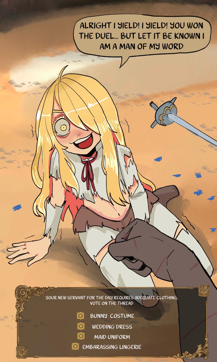 To the victor goes the spoils

(Vote below!)