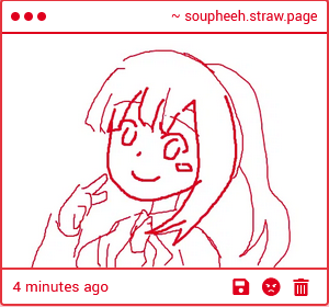 soupheeh's tweet photo. I set up a strawpage (link in bio) and this was the test if I can get messages lol https://t.co/nMYkRZLKuw