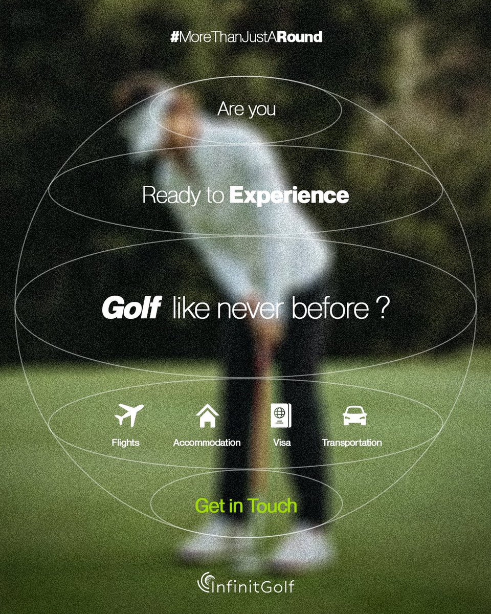 Infinitgolf's tweet image. Experience the future of luxury golfing like never before. From world-class courses to exclusive, tailor-made services, Infinitgolf takes your passion for golf to new heights. 

#InfinitGolf #LuxuryGolf #GolfingInStyle #ElevateYourGame #GolfLife