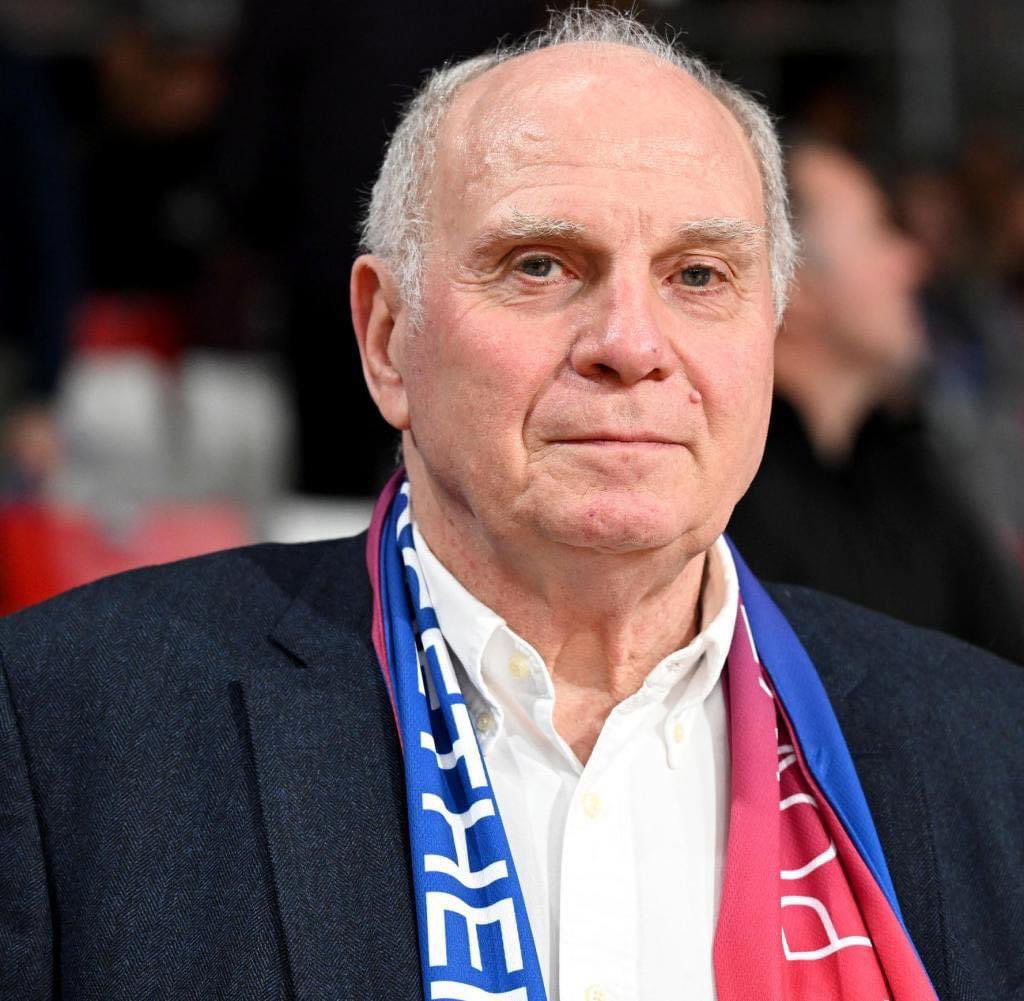 PurelyFootball's tweet photo. 🎙️ Former Bayern president Uli Hoeneß: 

“We could charge more than €120 per season ticket. If we charge €350 per season ticket we would get €2m extra, but what does that mean for us?

The difference for a fan between €120 and €350 is enormous and we do not believe that fans are like cows, which are milked.

Football has to be for everyone. That is the biggest difference between us and England.” 👏