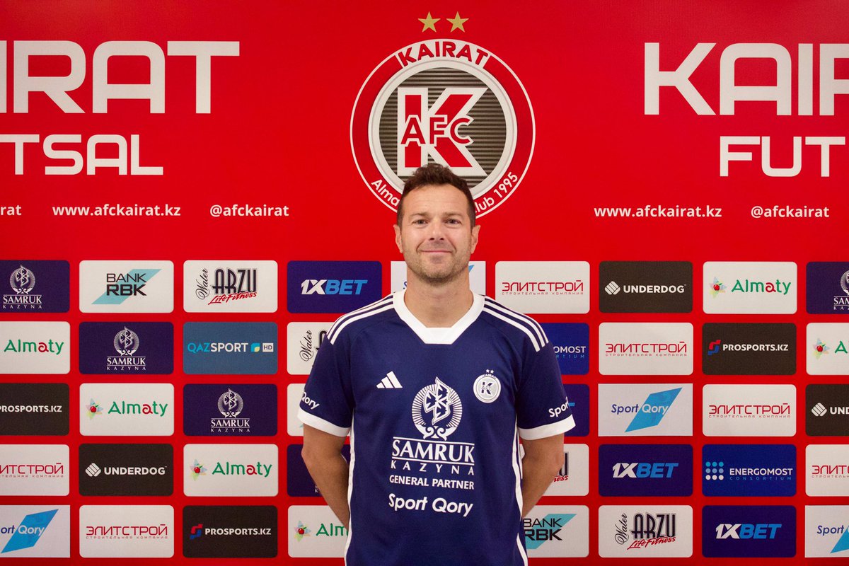 Feliz de anunciar mi incorporación a <a href="/afckairat/">KAIRAT FUTSAL</a> 🇰🇿. Listo para afrontar nuevos desafíos y aportar todo mi esfuerzo en esta nueva etapa.💪
#futsal
#prepaciónfísica
<a href="/ProneoSports/">Proneo Sports・プロネオ</a>