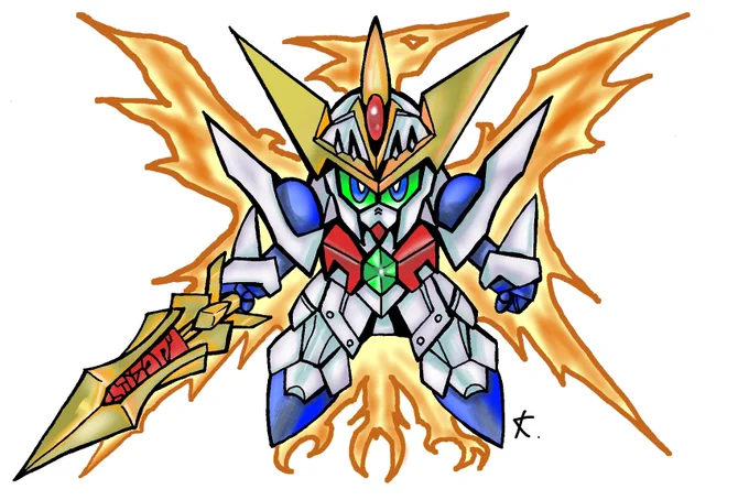#ちょっとSDガンダム外伝が通りますよまちがえたこれは聖伝か 