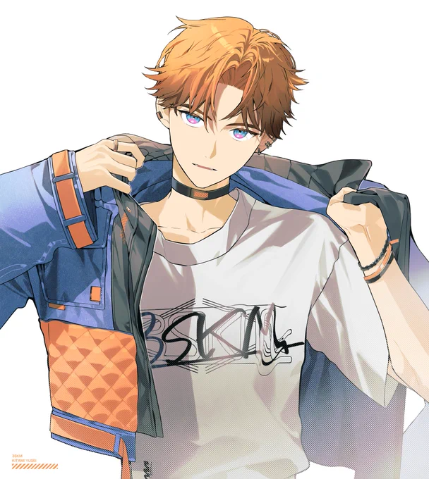 【お仕事】にじさんじ北見遊征さんの新衣装担当させていただきました!どうぞよろしくお願いいたします～! #3SKM新衣装 