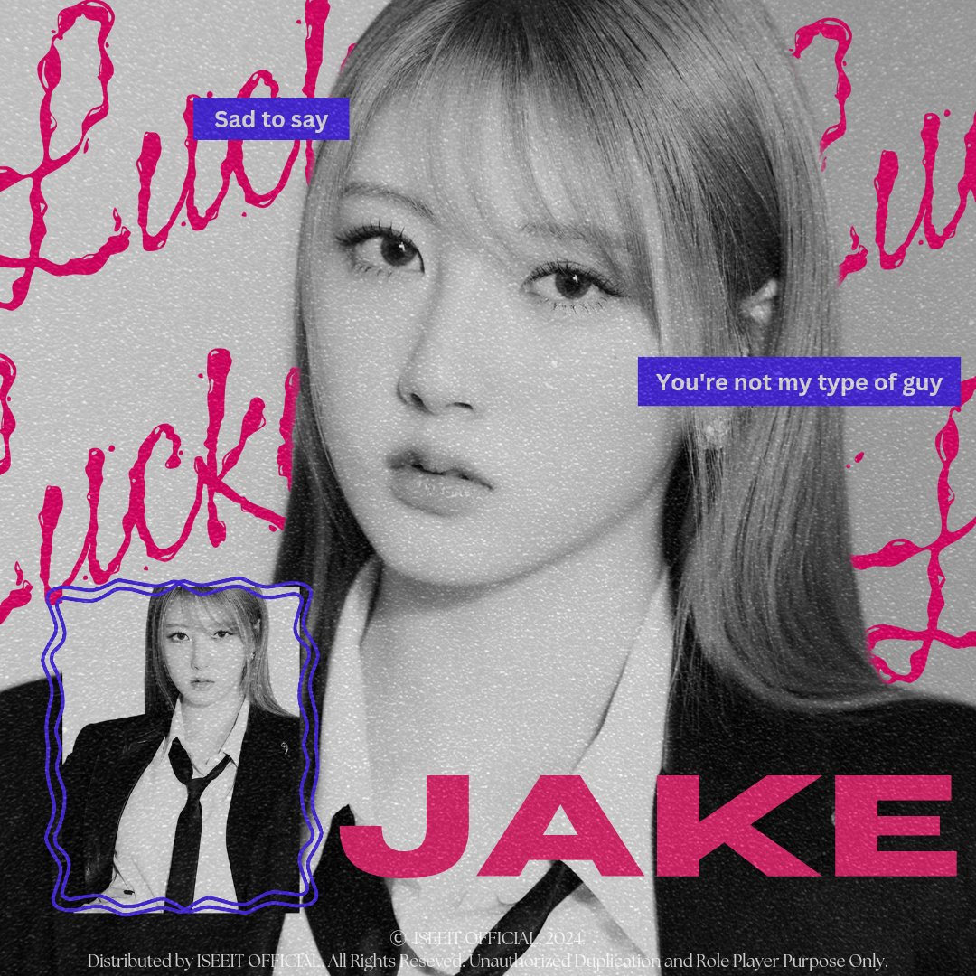ISEEITWT's tweet image. ㅤㅤㅤㅤ
ㅤㅤㅤㅤ
Jake, the high school lucky girl, is waiting for you at the gym with her precious charms, saying ''𝕷𝖚𝖈𝖐𝖞 𝖒𝖊.' With every step, she brings a spark of energy and excitement—don’t miss the chance to catch her in her element.
ㅤㅤㅤㅤ
ㅤㅤㅤㅤ