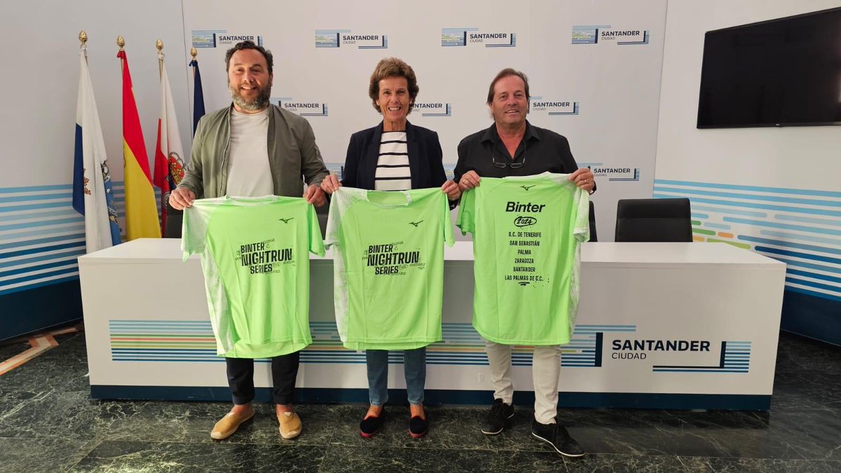 BinterNightRun's tweet photo. 🏃‍♂️💚 ¡La cuenta atrás ha comenzado para la Binter NightRun Santander - El Diario Montañés! 💚🏃‍♀️

Para más información y registros, visita https://t.co/hUkg0OuAVA

#BinterNightRun #santander #camisetaoficial #millaverde #5k #10k #binter https://t.co/NtZIbx8TYq