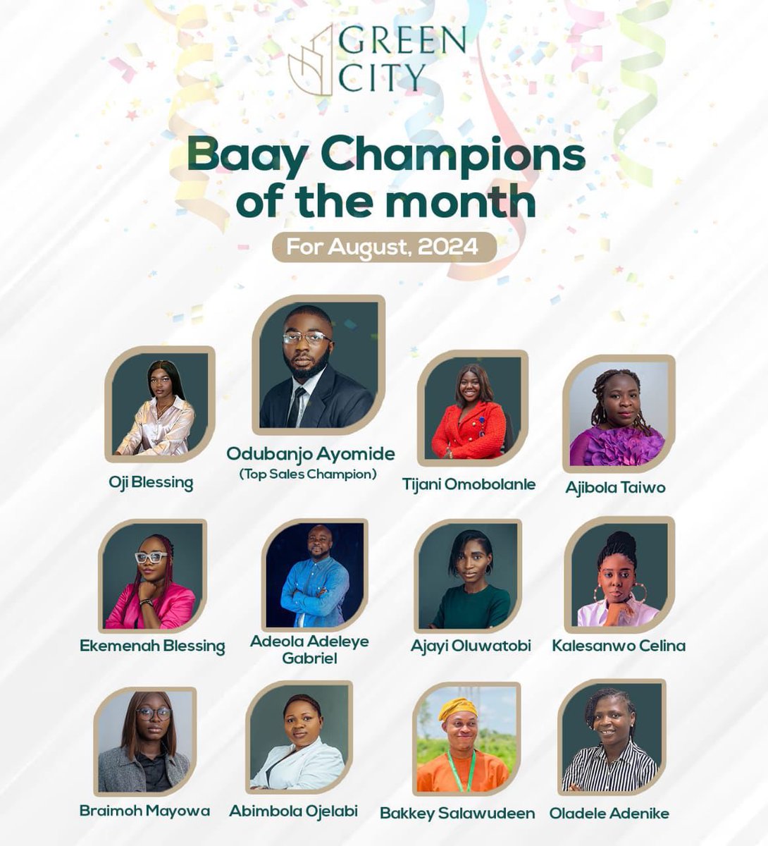 OlenNet2114's tweet image. We are proud to recognize our Top Champion for the month of August

Your unwavering dedication, exceptional performance, and commitment to excellence have set a new standard.

Congratulations on this well-deserved achievement!🥳🤩

#BaayProjects #Realtor #RealEstate #TopSelling