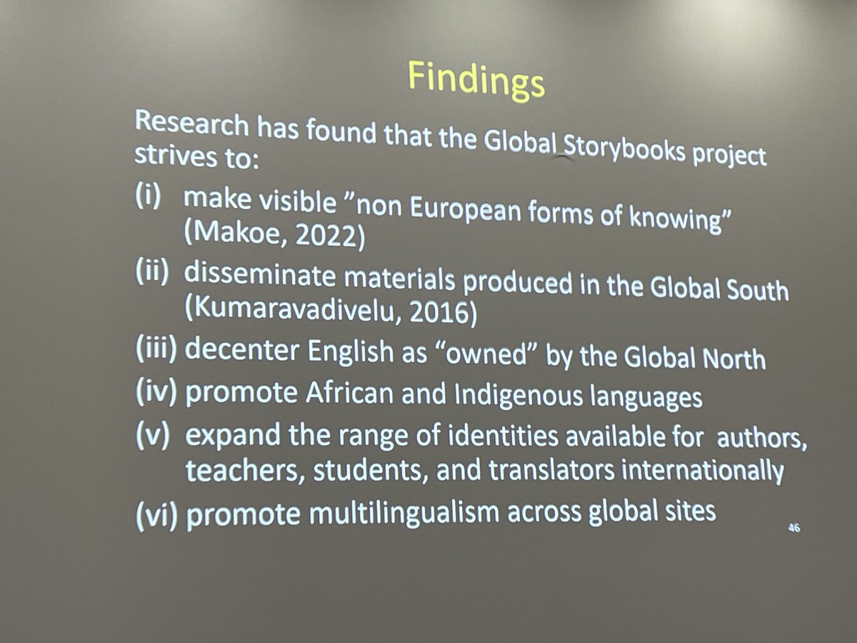 Lynda Taylor (@lyndata72742819) on Twitter photo Outstanding and inspiring talk by Bonny Norton on the power and impact of storybooks in promoting social justice worldwide, esp among lang learners and teachers. V grateful to learn more about this amazing project! <a href="/UKALTA2/">UKALTA</a> <a href="/ILTAonline/">ILTAonline</a> <a href="/__BAAL/">BAAL: British Association for Applied Linguistics</a> Outstanding and inspiring talk by Bonny Norton on the power and impact of storybooks in promoting social justice worldwide, esp among lang learners and teachers. V grateful to learn more about this amazing project! <a href="/UKALTA2/">UKALTA</a> <a href="/ILTAonline/">ILTAonline</a> <a href="/__BAAL/">BAAL: British Association for Applied Linguistics</a>