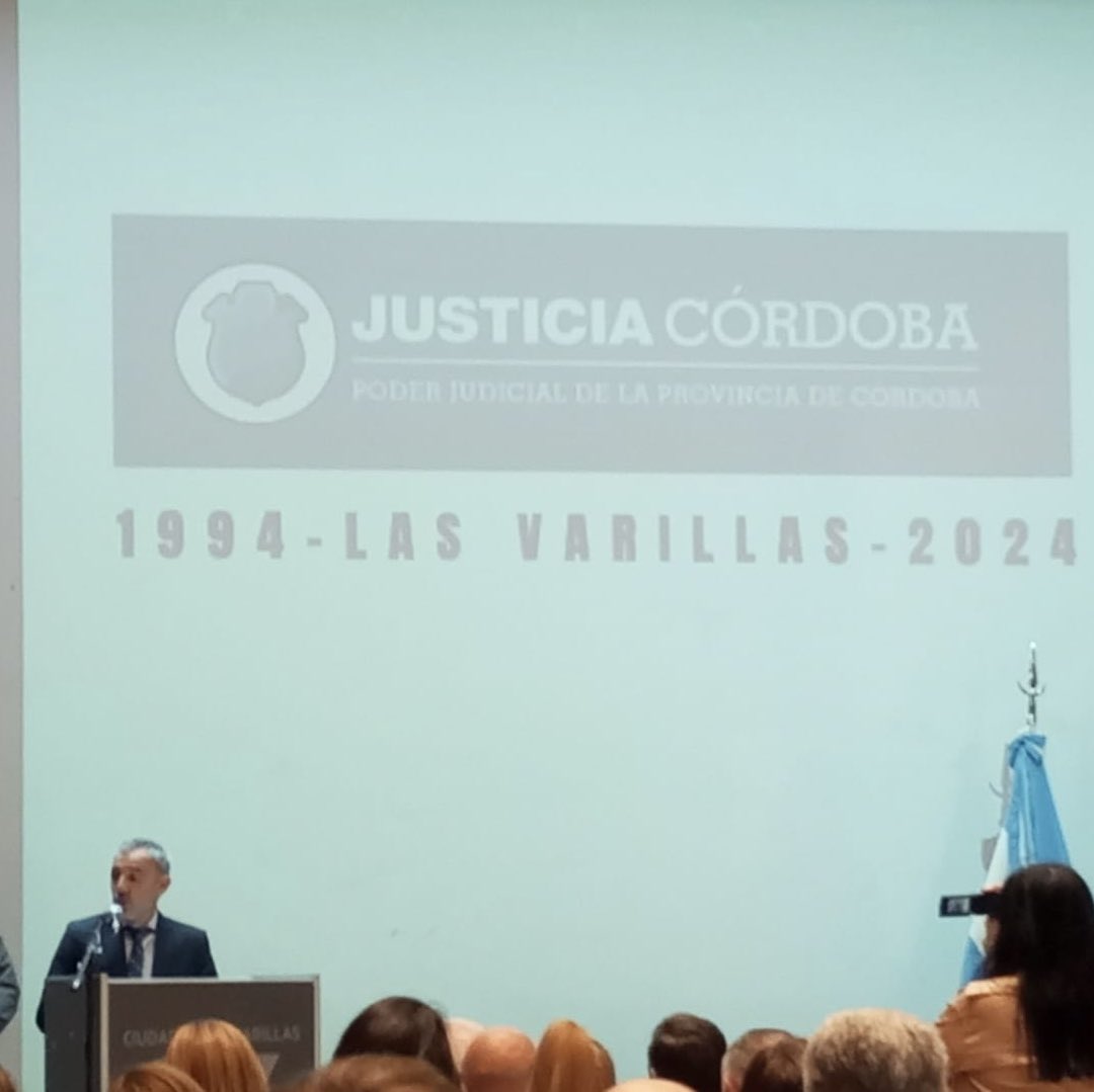 darioperassi's tweet photo. En el 30 aniversario de la Sede Judicial de Las Varillas. Apoyando, sosteniendo y fortaleciendo siempre una justicia cerca de la comunidad. #justiciacordoba https://t.co/6KTl9TWeiL