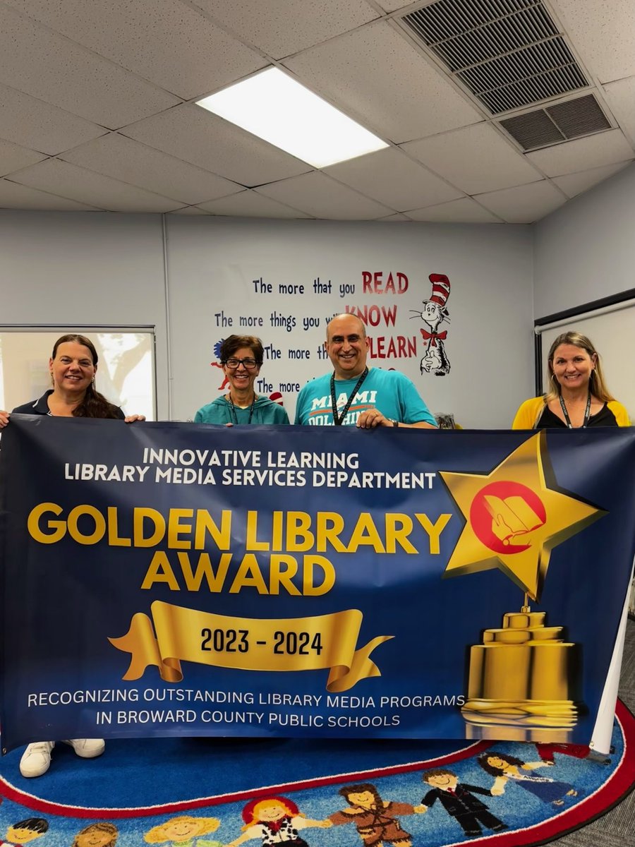 Principal Fossas- Embassy Creek Elementary (@jdfossas) on Twitter photo Congratulations to Ms. Elias on receiving the Golden Library Award. Thank you for your commitment to our school. <a href="/AlanStraussbcps/">Alan Strauss</a> <a href="/CooperCityGOV/">City of Cooper City</a> <a href="/EmbassyCreekPTA/">Embassy Creek PTA</a> Congratulations to Ms. Elias on receiving the Golden Library Award. Thank you for your commitment to our school. <a href="/AlanStraussbcps/">Alan Strauss</a> <a href="/CooperCityGOV/">City of Cooper City</a> <a href="/EmbassyCreekPTA/">Embassy Creek PTA</a>