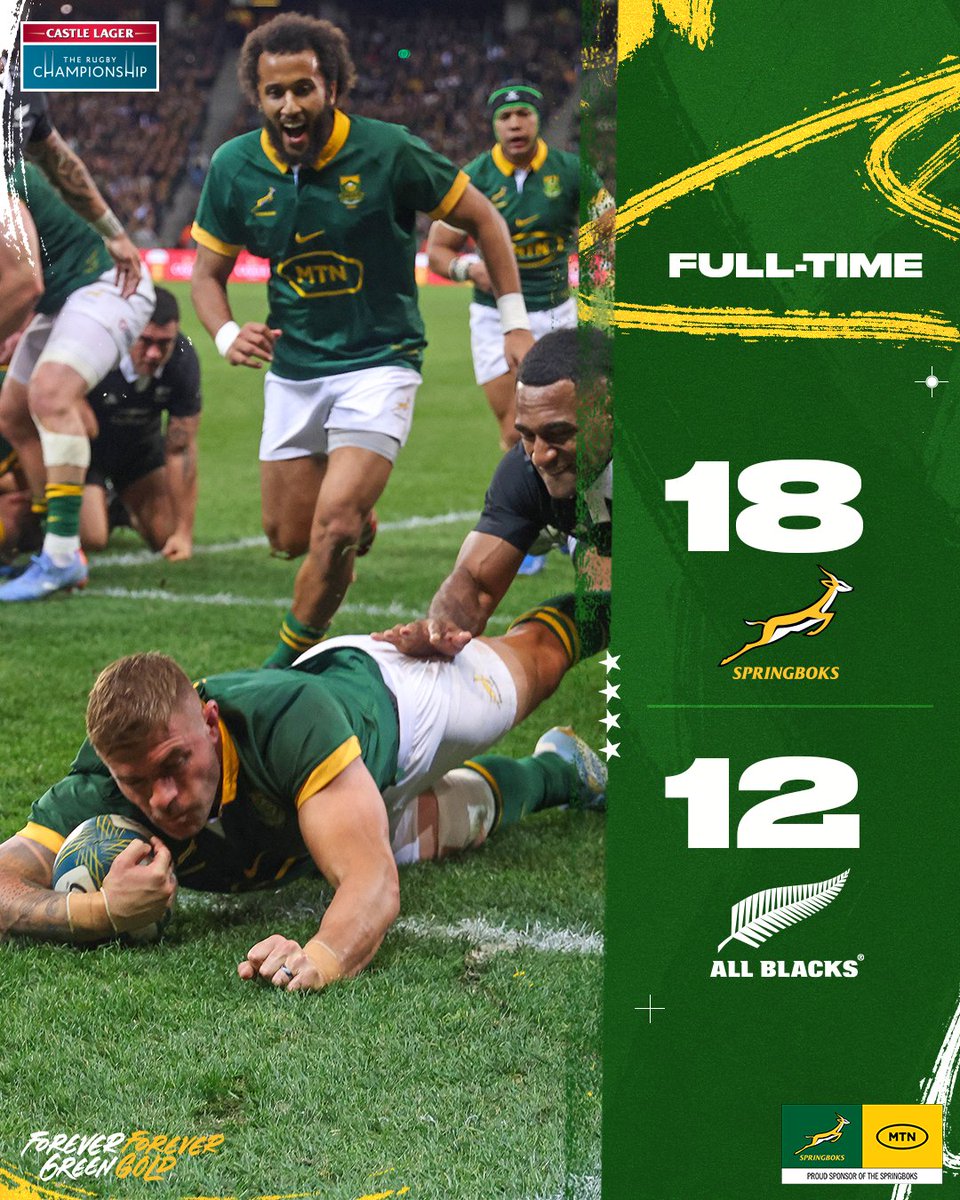 Springboks (@springboks) on Twitter photo The Boks make it four in a row against the All Blacks...and the Freedom Cup is coming home 🏆
#Springboks #ForeverGreenForeverGold #RSAvNZL The Boks make it four in a row against the All Blacks...and the Freedom Cup is coming home 🏆
#Springboks #ForeverGreenForeverGold #RSAvNZL