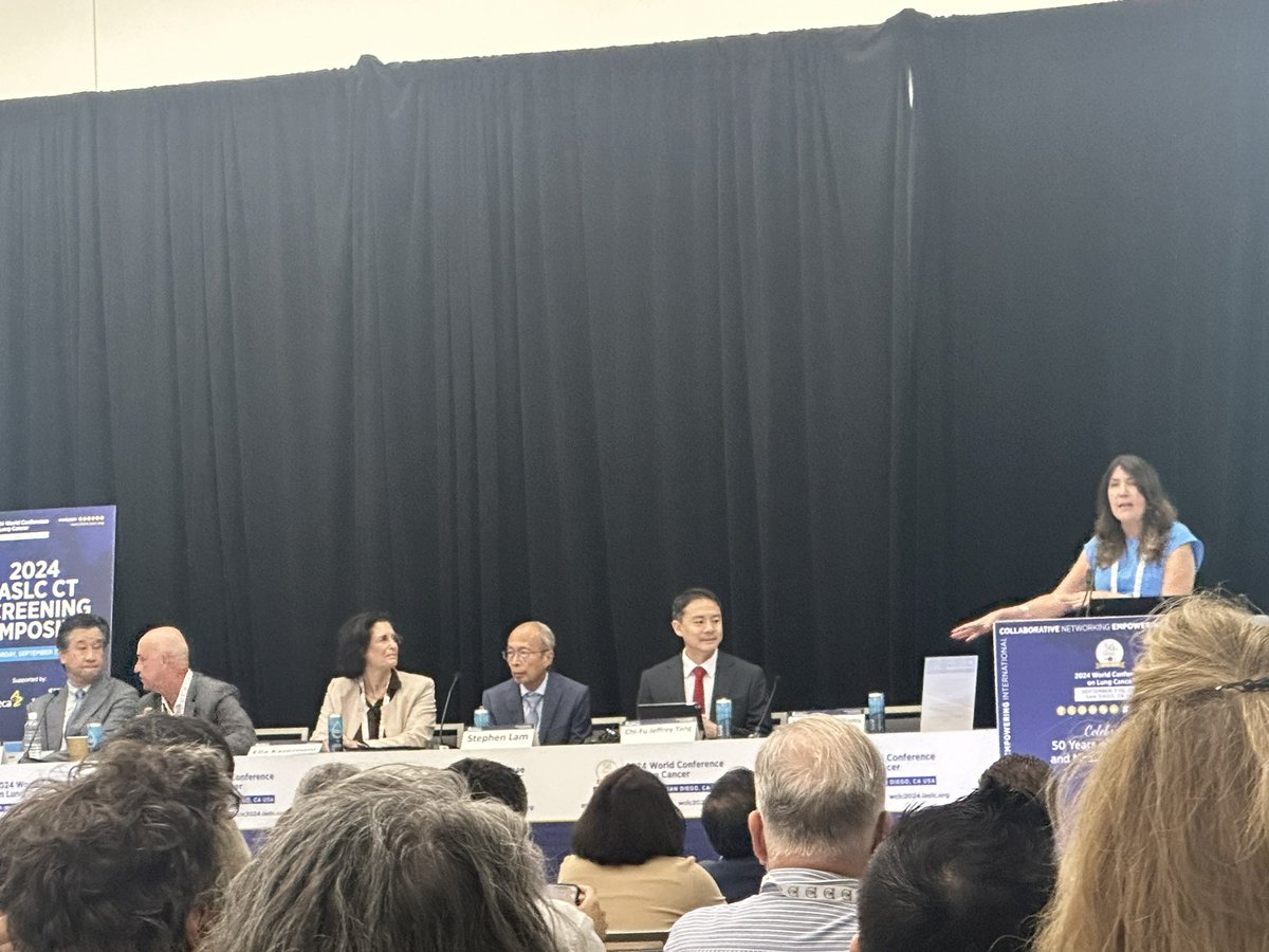 We are incredibly excited for the <a href="/IASLC/">IASLC</a> #WCLC2024 CT Screening Symposium co-chaired by our very own Dr. Yang <a href="/ChiFuJeffYang/">Jeff Yang MD FACS</a>!! The first session covers the implementation of CT #screening programs around the world, including British Columbia, Japan, Europe, and the US!