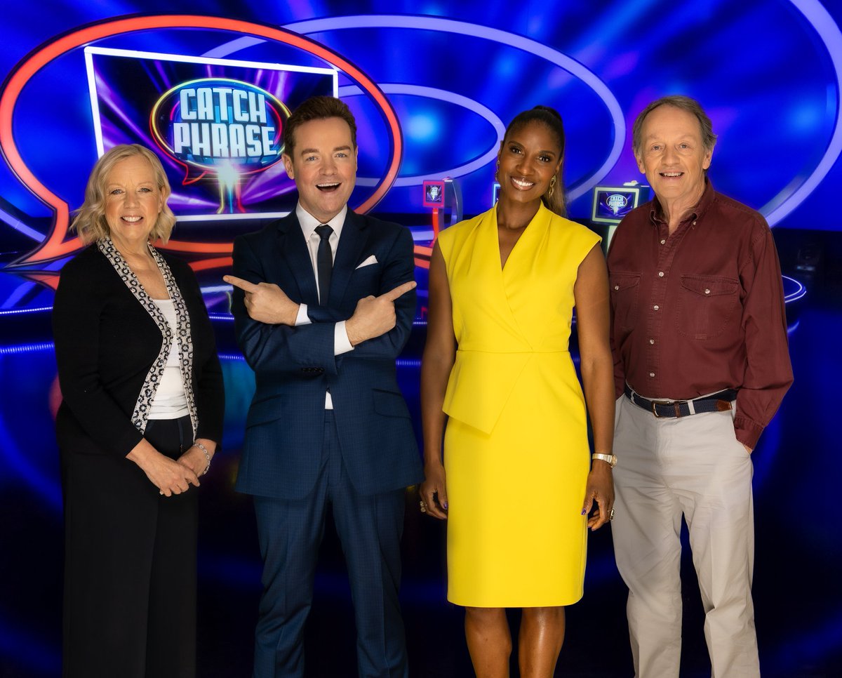 After #IREvENG finishes, stay on <a href="/ITV/">ITV</a> because ACLT supporter @realdeniselewis will be participating on <a href="/Catchphrase/">Catchphrase</a>

Thank you Denise and we wish you all the best!
Don't forget, 'say what you see.'🗣👀