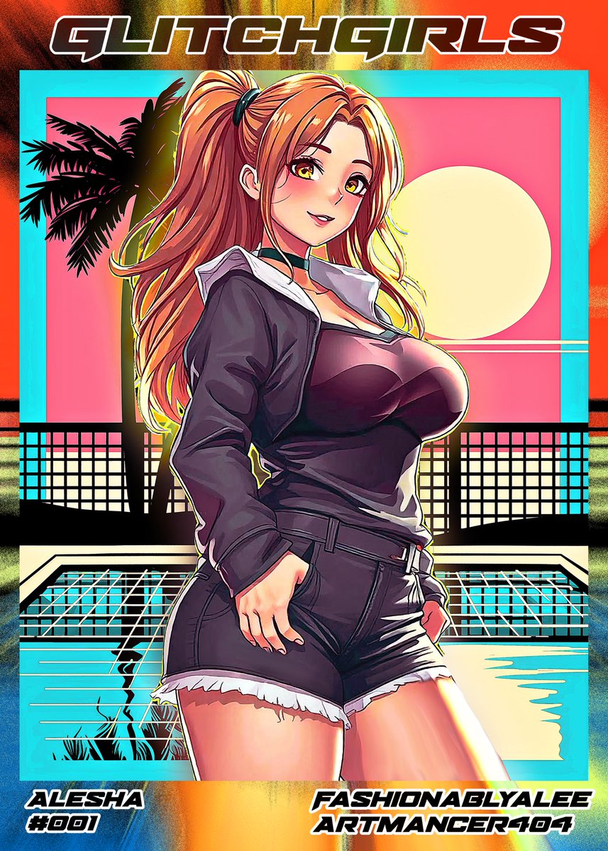 Artmancer404's tweet photo. This groundbreaking collection will offer both Digital NFTs AND Physical Holographic Posters, Cards and other merch to collectors! 🌟
It will feature original characters, cosplay, AND some of your favorite #GlitchGang Girls, like @Hedinft w her cat Shiro, and @FashionablyAlee 😍 https://t.co/eetmtJqDzN