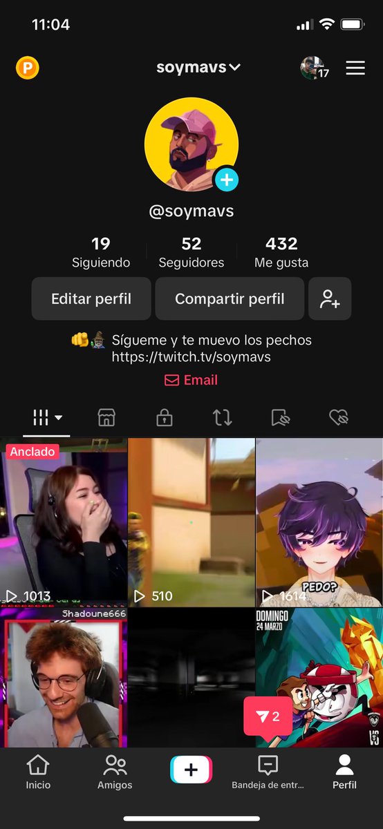 soymavs's tweet photo. Amigos ayer subí dos tt, estaré sacando más contenido mientras termino el video para el canal. Espero les gusten y los puedan apoyar chulo bonito de precioso 🫵🏾❤️ https://t.co/OrLmrP8Y0E