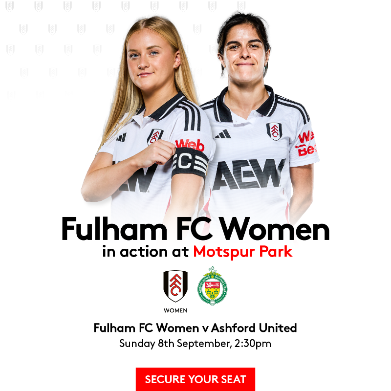 FulhamFCWomen's tweet photo. Join us at Motspur Park tomorrow! 💪 

#FFCW