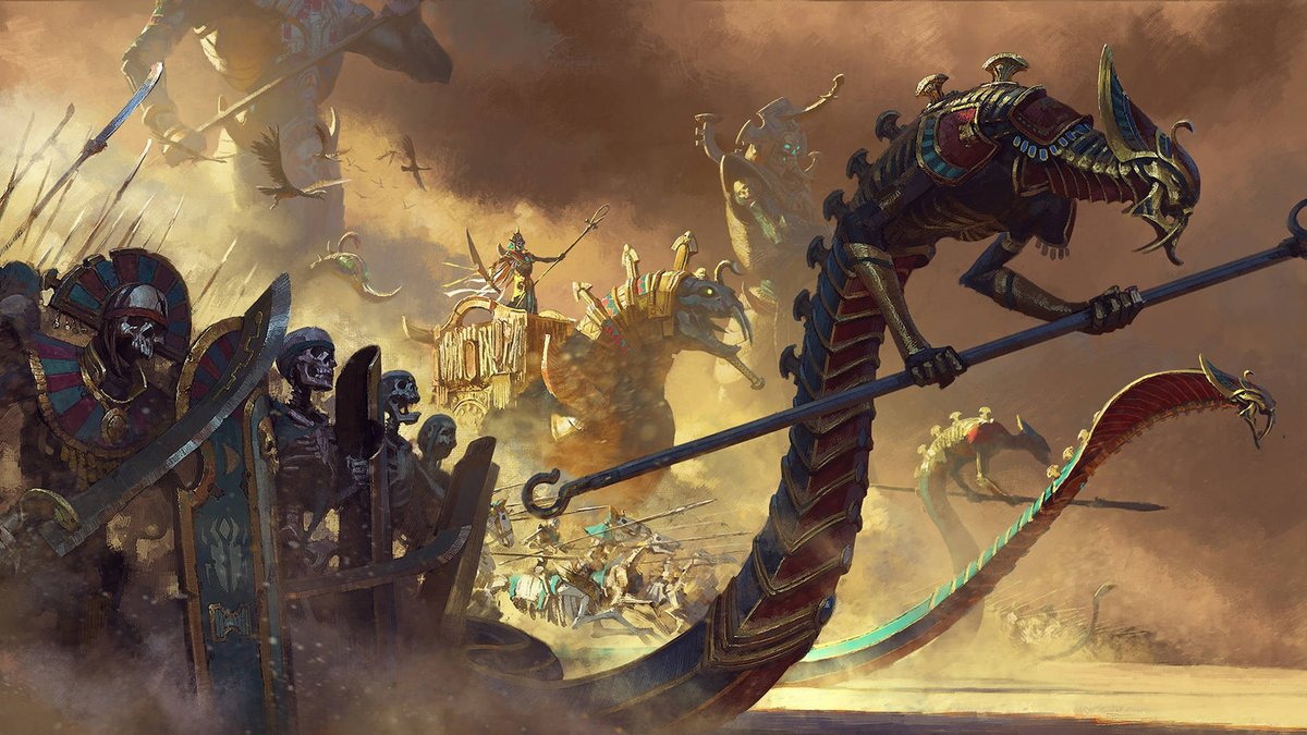 On termine notre aventure sur #TotalWar #Warhammer 3. La fin des vampires et le règne éternel de Khalida approche ! 🐍💀