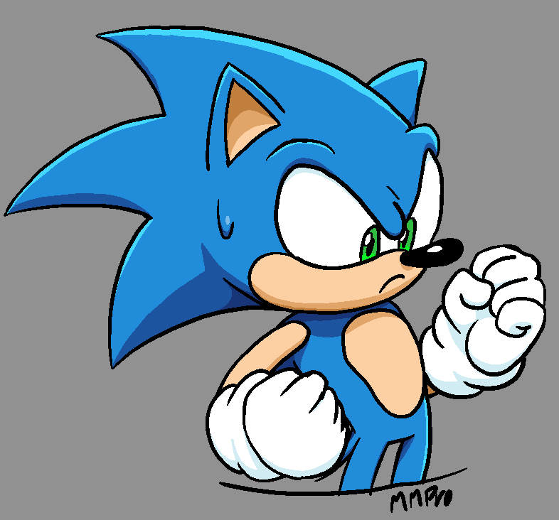 Got inspired. "By what?" you may ask. "IDK" I might say.

#SonicTheHedghehog #art