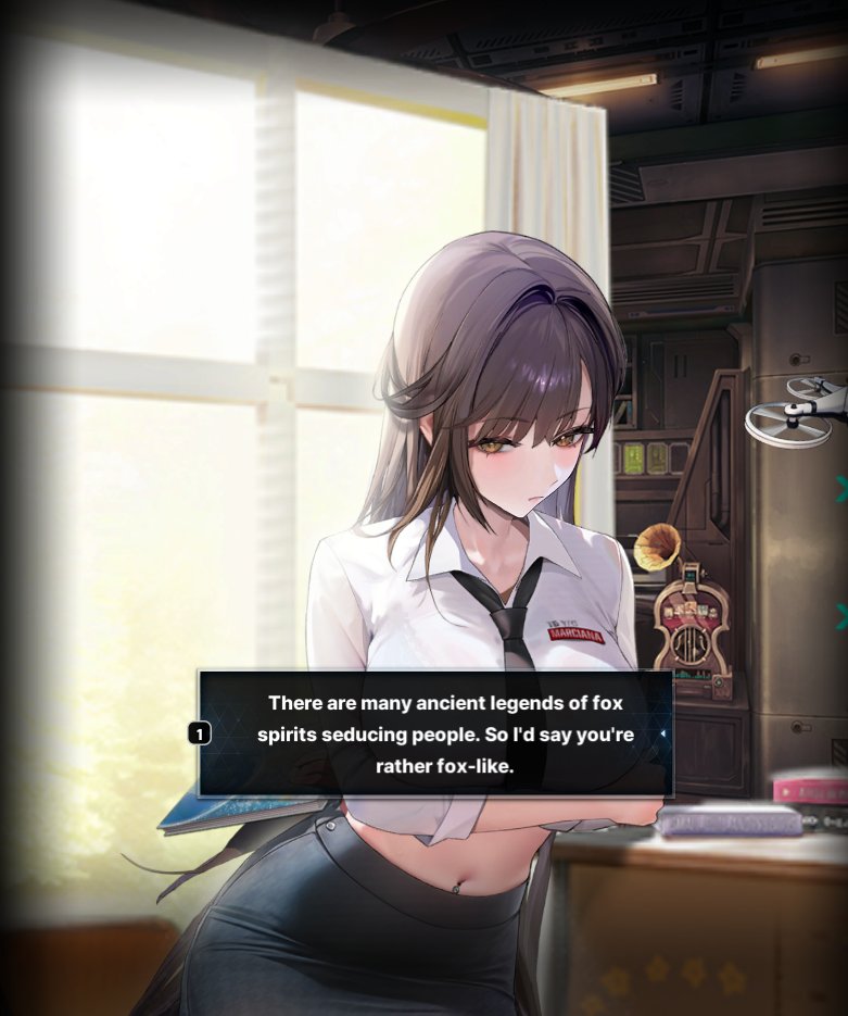 Pun_Knee's tweet image. 😍She is a foxy lady! NGL! 😉 
#NIKKE 
#Marcian