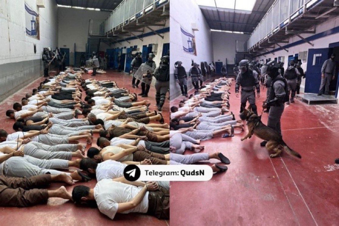 Not Auschwitz 1944

This is a leaked photo from one of Israel’s notorious concentration camps, where sexual abuse and torture are rampant

Fascist concentration camps where detainees are raped and tortured for their ethnicity, brought to you with the support of the US, UK &amp; EU