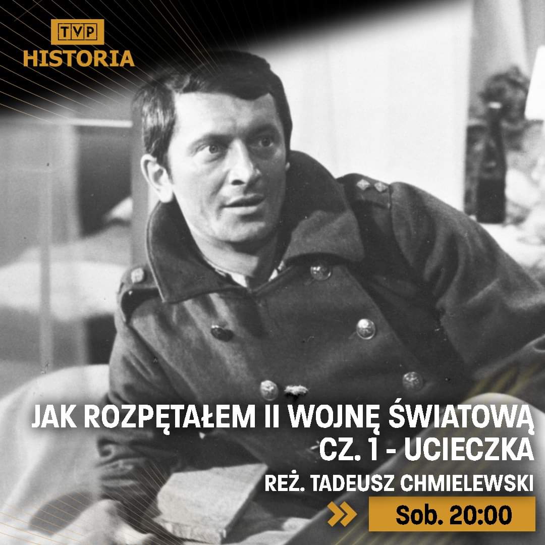 Tadeusz Chmielewski powiedział: "Nie ma takich sytuacji, w których nie mogliby się znaleźć rozproszeni na frontach II wojny Polacy". 🎥 I stworzył historię o szeregowcu, który wędruje przez pół świata, aby walczyć z Niemcami!
1. cz. przygód Franka Dolasa dziś o 20:00.