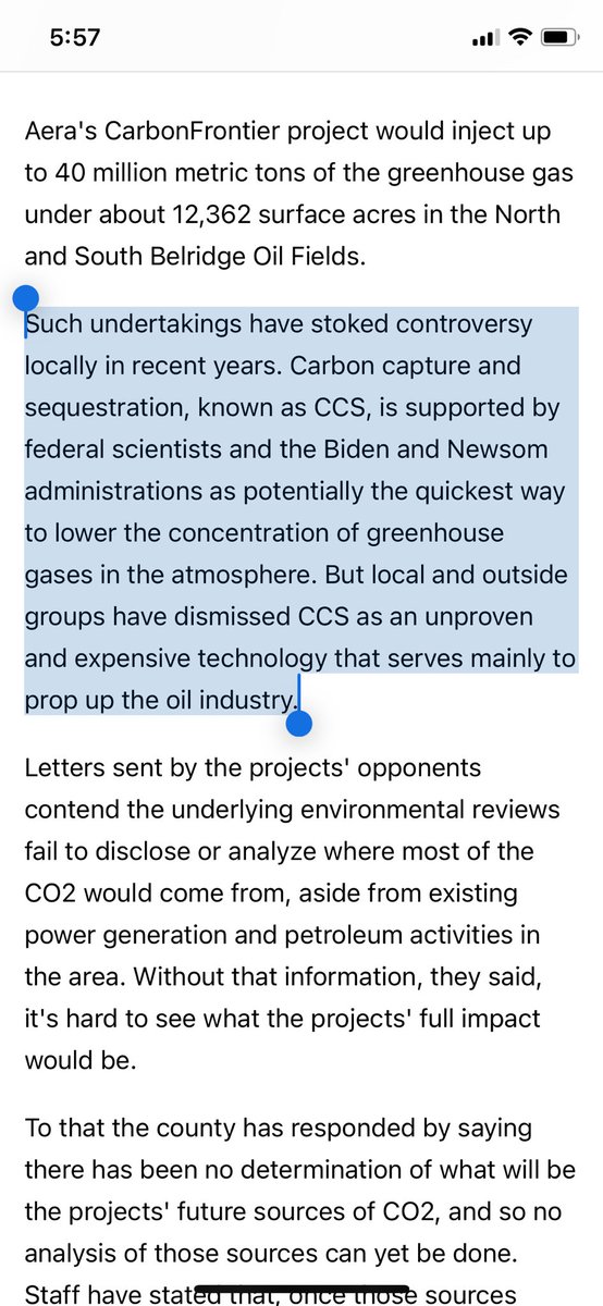 Proof that John Cox and the <a href="/Bakersfieldcali/">The Bakersfield Californian</a> have absolutely no understanding of the scope and scale of our  climate problems or how to calculate GHG emissions of projects. #gaslit