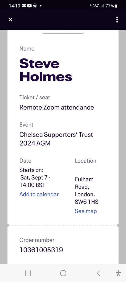 Steve Holmes tweet media