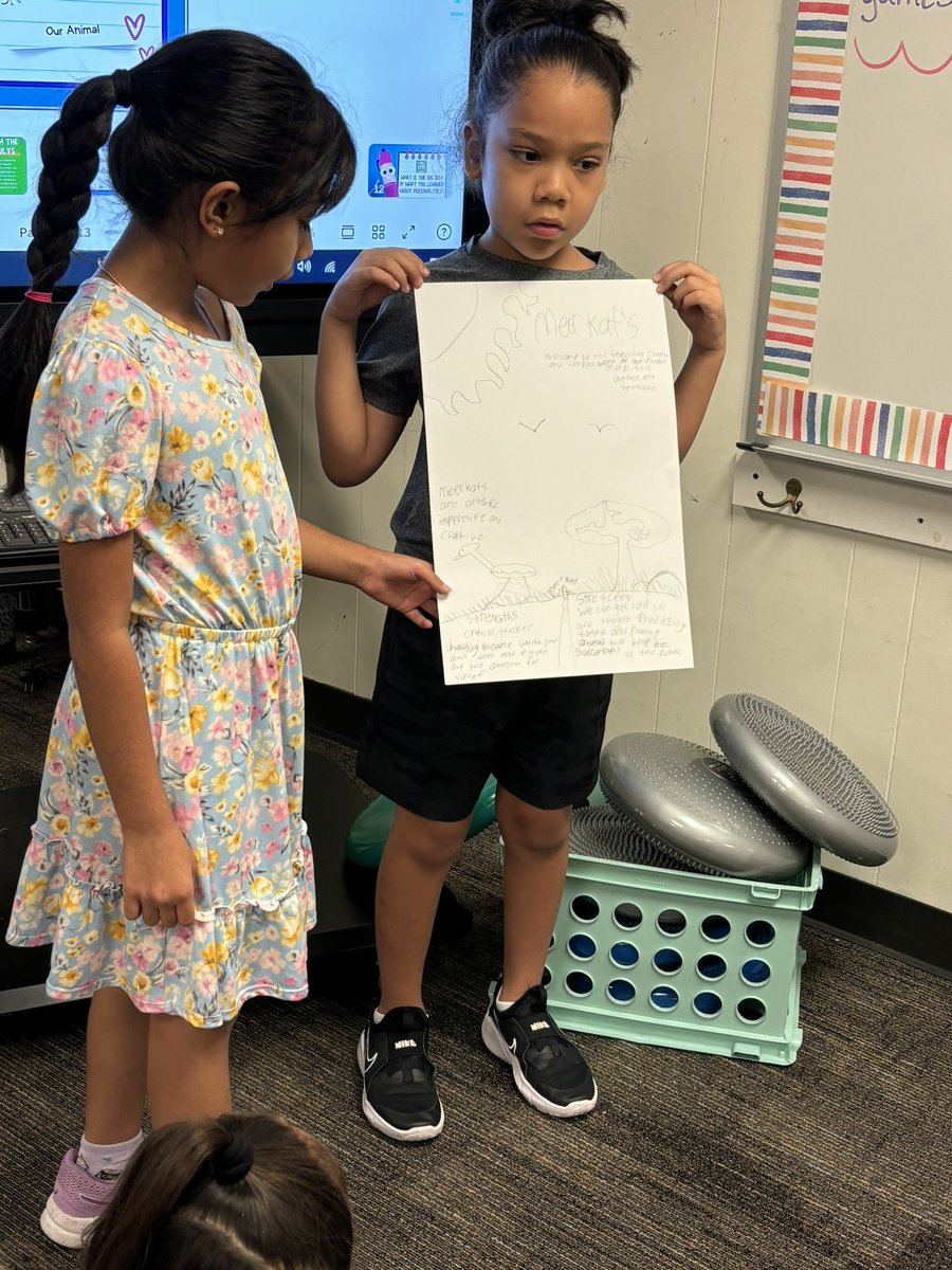 mrstaylor_fce's tweet image. When the students become the teachers, you get slideshows, posters, and skits! These kids became experts on their Knowledge and Love personality type and taught the rest of the class.  @HumbleISD_FCE @HumbleISD_ADV