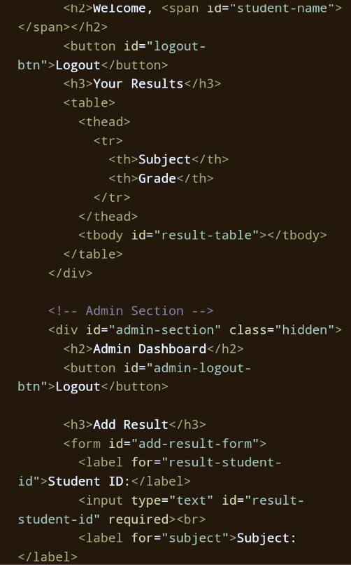 e_opore's tweet image. Build a Student Result Management System using HTML, CSS and JavaScript. Learn for free. I will guide you through my simple Code snippets. ⬇️