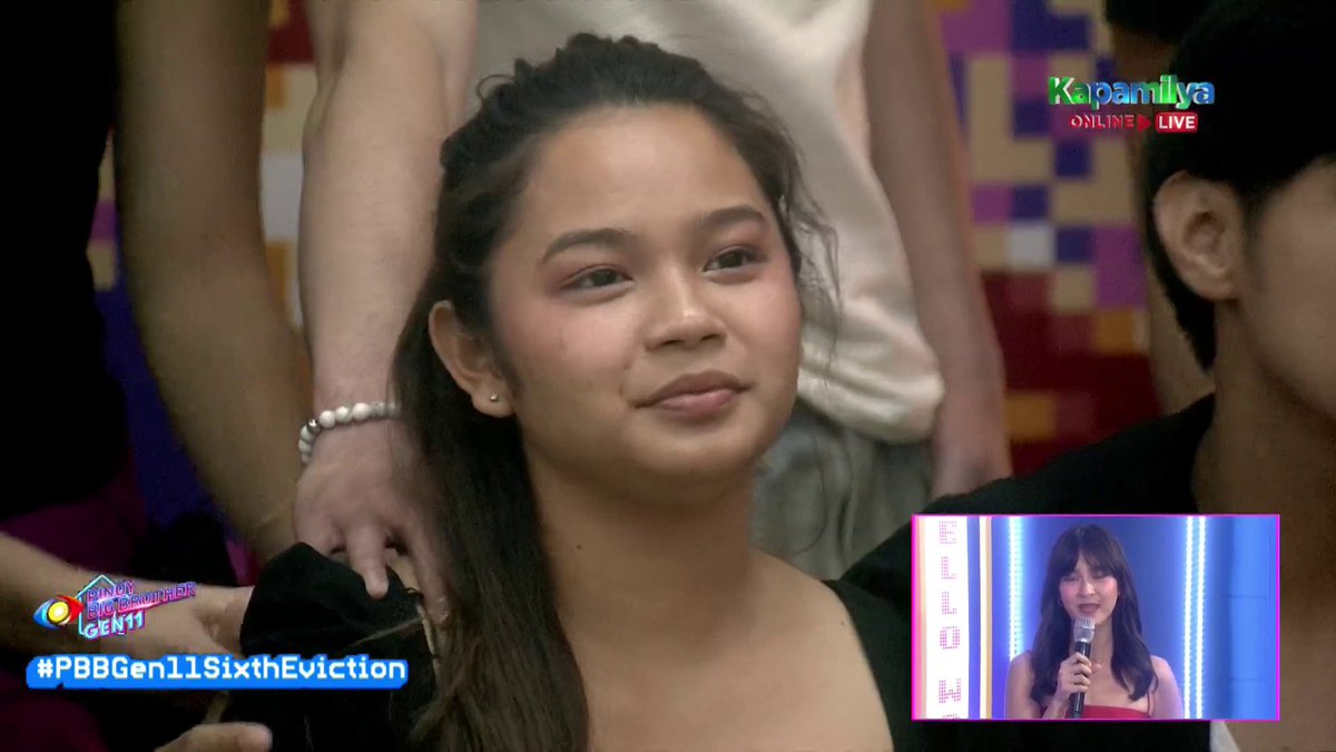 Congratulations, Kolette! You are safe tonight! #PBBGen11SixthEviction