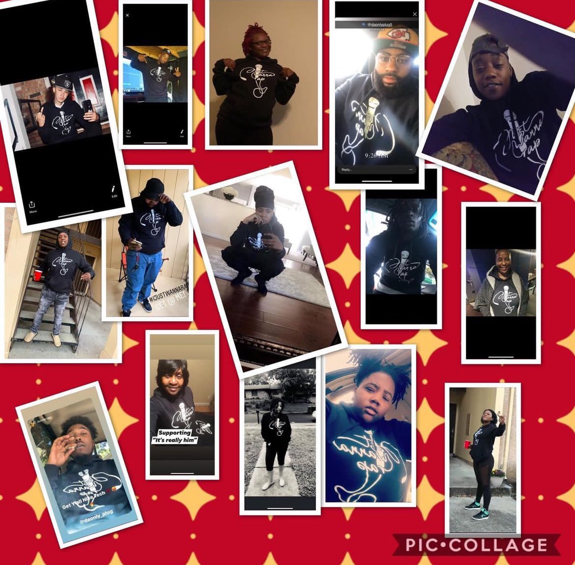 DajonTee's tweet photo. We started a whole brand together in 2019. I still own rights to it. When I hear yall say “I just wanna rap” I look up at the sky and giggle bc we’ve legally owned that phrase in SC since 2019. He was ready to take over the world man. We we’re inseparable 😔#LLPLUG https://t.co/16fvRyU1ef