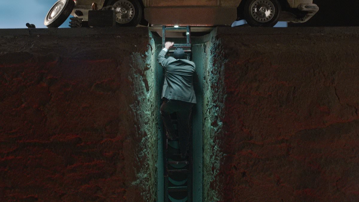 DailyMail's tweet photo. The real-life Money Heist: Incredible true story of bank thieves' 'heist of the century' with underground tunnels, modified vehicles and genius plan to fool police, just like hit Netflix show (but with an even more amazing final twist!) https://t.co/MKx23weyeq https://t.co/kcp1RKzADy