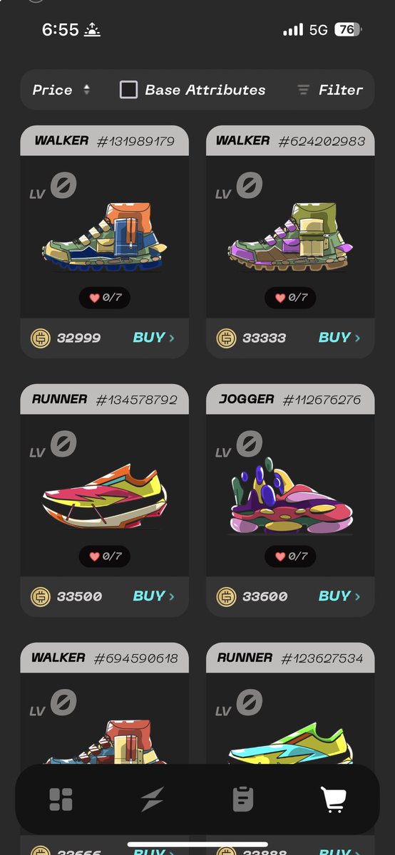TUXHXR_X's tweet photo. Day 43 and the STEPN GO Common Sneaker FP is skyrocketing! ๐๐
Nowโs the perfect time to level up and transform every step into rewards! Letโs GO! ๐ฅ
#STEPNGO #SneakerMarketplace #MoveToEarn #CryptoFitness #StepUpYourGame #NFTSneakers #HealthAndWealth #EarnWithEveryStep #SneakerRevolution #GGT