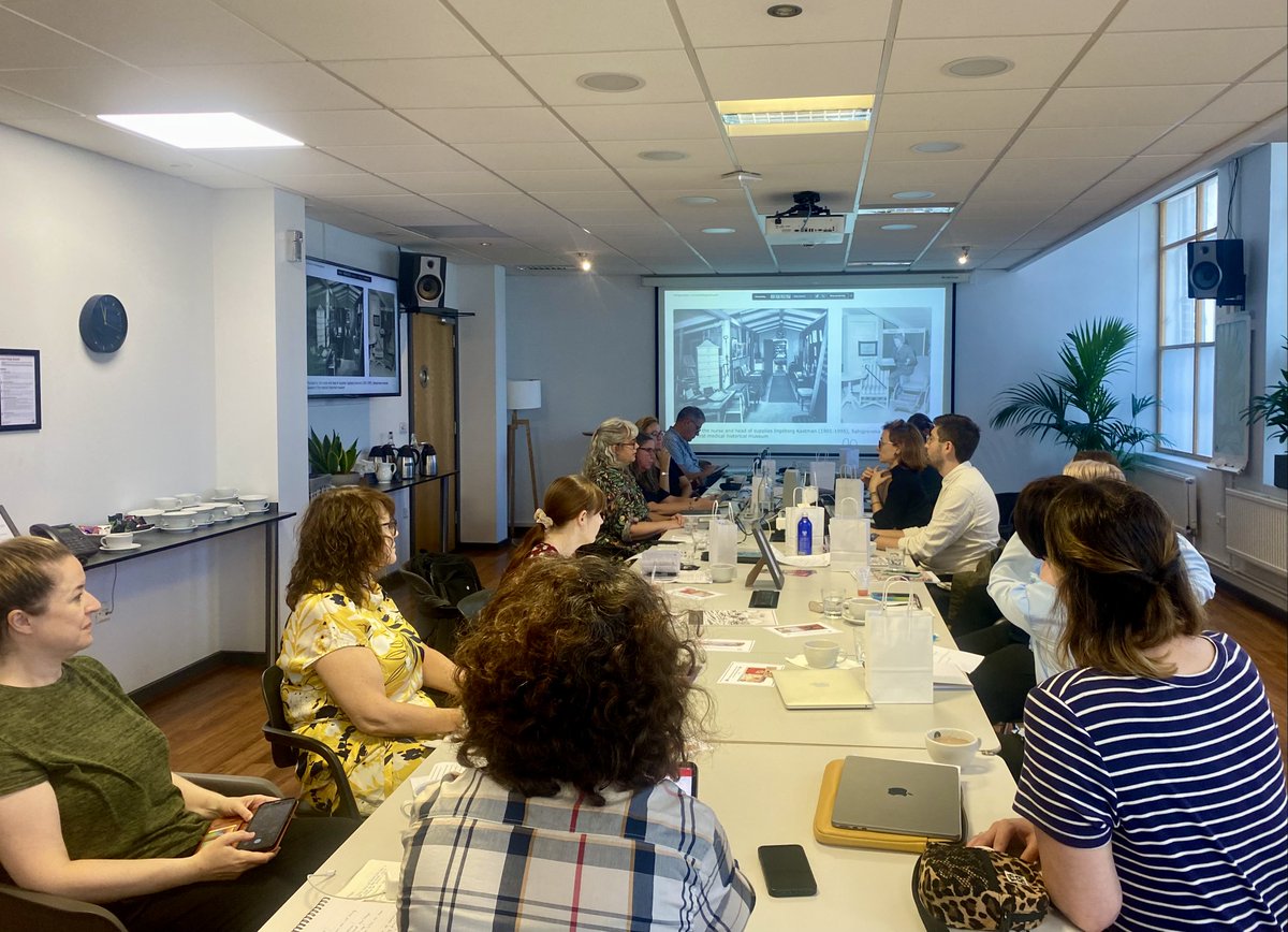 It was fantastic to host the 1st event of #EurohealthHist COST Action Heritage and Public Engagement working group at <a href="/NTUSocSciences/">NTU School of Social Sciences</a> this week. It brought together academic researchers and GLAM professionals from across 15 countries <a href="/profbarrydoyle/">Barry Michael Doyle</a>