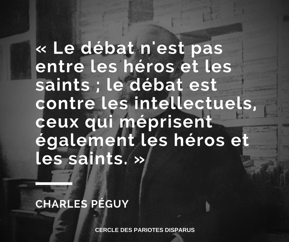 Souverainisme's tweet photo. Charles Péguy, in "Notre Jeunesse" : https://t.co/ufcheAOrEc