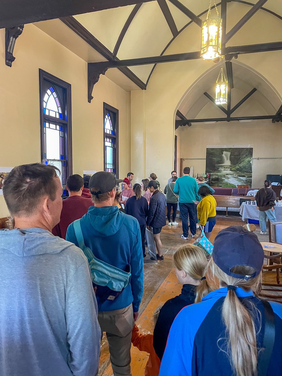 Bake sale number four is in progress! 🥐

An old Danish church in Fletcher Place turned community space. Come out and enjoy until 11 AM!