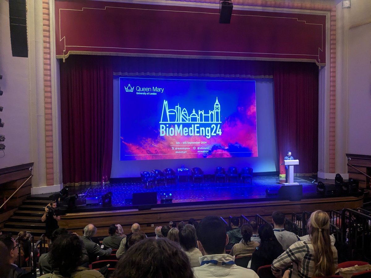 Eleanor (@eleanorpfbarton) on Twitter photo Attended the #BioMedEng24 at <a href="/QMUL/">Queen Mary University of London</a>, where I presented my poster, learned about new bioengineering areas, and had great discussions with fellow <a href="/CDTLifETIME/">LifETIME-CDT</a> students.
The conference sparked interesting conversations about the future impact of #BiomedicalEngineering in healthcare. Attended the #BioMedEng24 at <a href="/QMUL/">Queen Mary University of London</a>, where I presented my poster, learned about new bioengineering areas, and had great discussions with fellow <a href="/CDTLifETIME/">LifETIME-CDT</a> students.
The conference sparked interesting conversations about the future impact of #BiomedicalEngineering in healthcare.