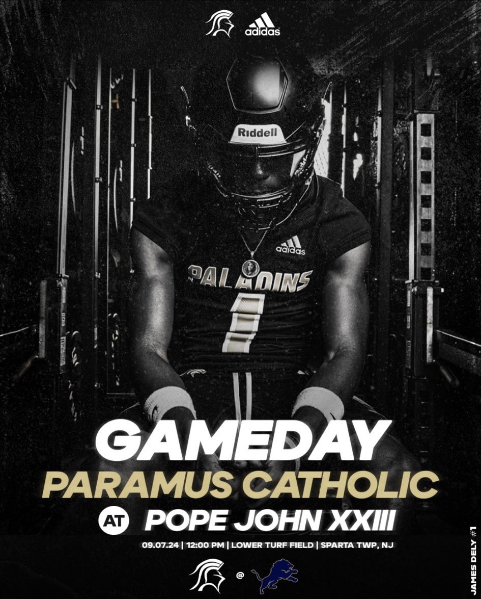 🚨 Week 1 GAME DAY 🚨 

🏈 | Paramus Catholic 🆚 Pope John 
📅 | September 7th, 2024
⌚️ | 12:00 PM
📍 | Pope John XXIII Regional HS
🖥️|youtube.com/watch?v=2o8pKr…

Catch all the action live on YouTube‼️