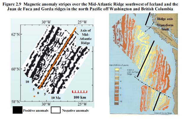 September  7, 1964 marks the anniversary of the publication of one of the most  cited papers  in #geology: “Magnetic Anomalies Over Oceanic Ridges" describes the  discovery of parallel stripes of magnetized igneous  rocks along the ocean floor - evidence of seafloor spreading