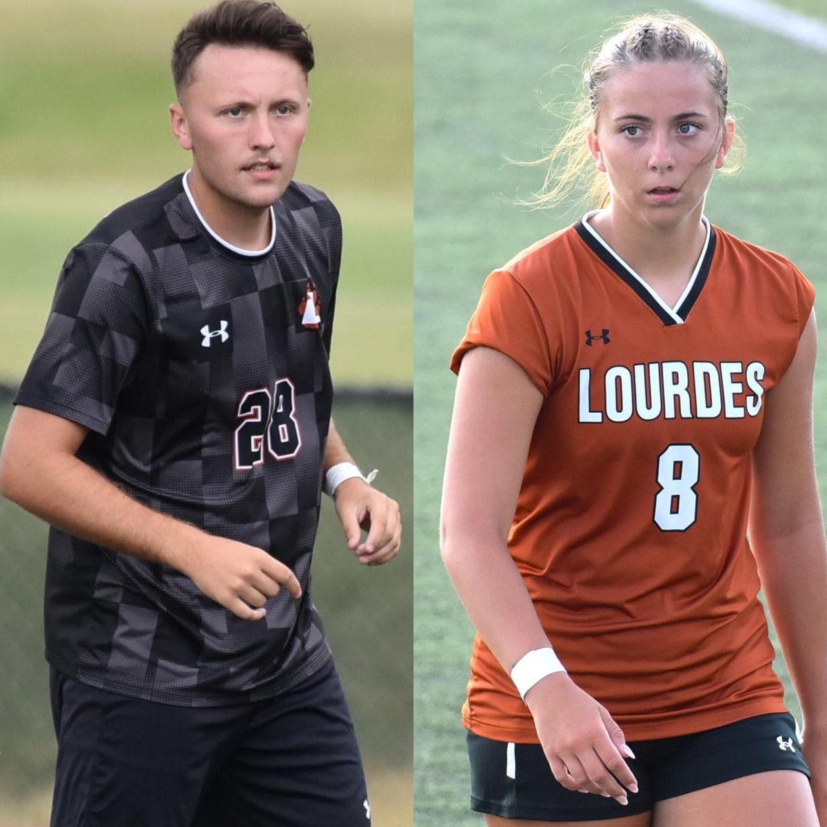 It’s Lourdes ⚽️ HOME Game Day for both LUWS and LUMS!!  

Taylir kicks off at 4pm
Dylan kicks off at 7pm

Buy your tickets online now at:  bit.ly/4g6lEOt

Let’s go LU!! 🐺⚽️