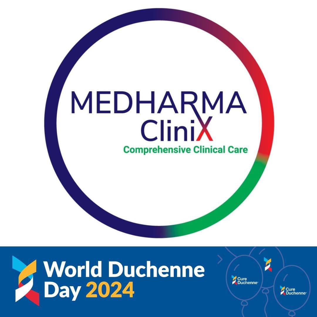 MEDHARMA CliniX (@medharmaclinix) on Twitter photo Today, on World Duchenne Awareness Day, Medharma CliniX and <a href="/CureDuchenne/">CureDuchenne</a> stand united in solidarity with those affected by Duchenne Muscular Dystrophy. We reaffirm our commitment to providing the necessary support and resources for those in need.
Together, we will continue to Today, on World Duchenne Awareness Day, Medharma CliniX and <a href="/CureDuchenne/">CureDuchenne</a> stand united in solidarity with those affected by Duchenne Muscular Dystrophy. We reaffirm our commitment to providing the necessary support and resources for those in need.
Together, we will continue to