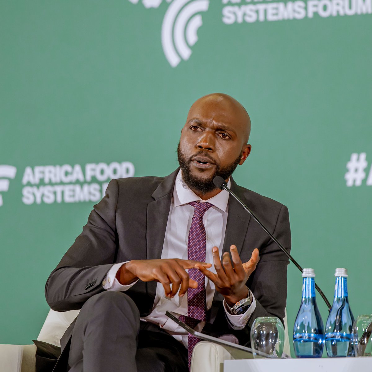 LarryMadowo's tweet image. “The structure is designed to make sure Africa never feeds itself,” Equity Group CEO James Mwangi told me in Kigali #AFSForum2024