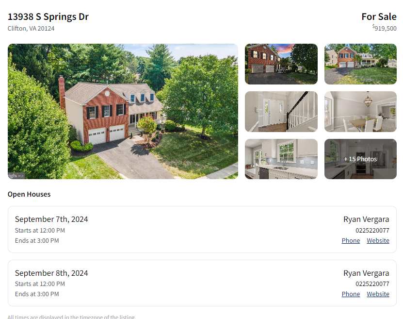 Very Cool Open Houses across the market with <a href="/ML/">ML</a> Real Estate Group this weekend!
Connect with Matthew Charlesworth, Russell Lee, or Ryan Vergara at each of these homes!

#mortgage
#mortgagetips
#homebuyer
#virginiamortgage
#virginiamortgagebroker
#realestate