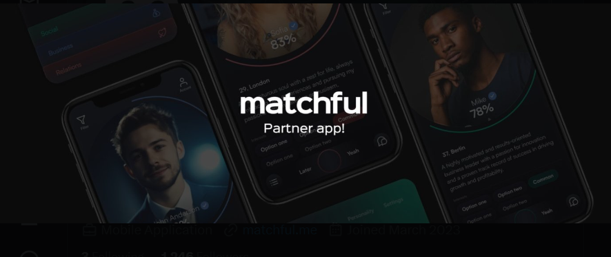 Alinax012's tweet photo. New Matchful App Features! 📱
The latest version of the #Matchful app is now available for both Android and iPhone users! It includes a psychological image test, partial personality descriptions, and compatibility percentage
calculations.
#Web3 #Crypto #ditex #blockchain https://t.co/zTVjCJHJtX