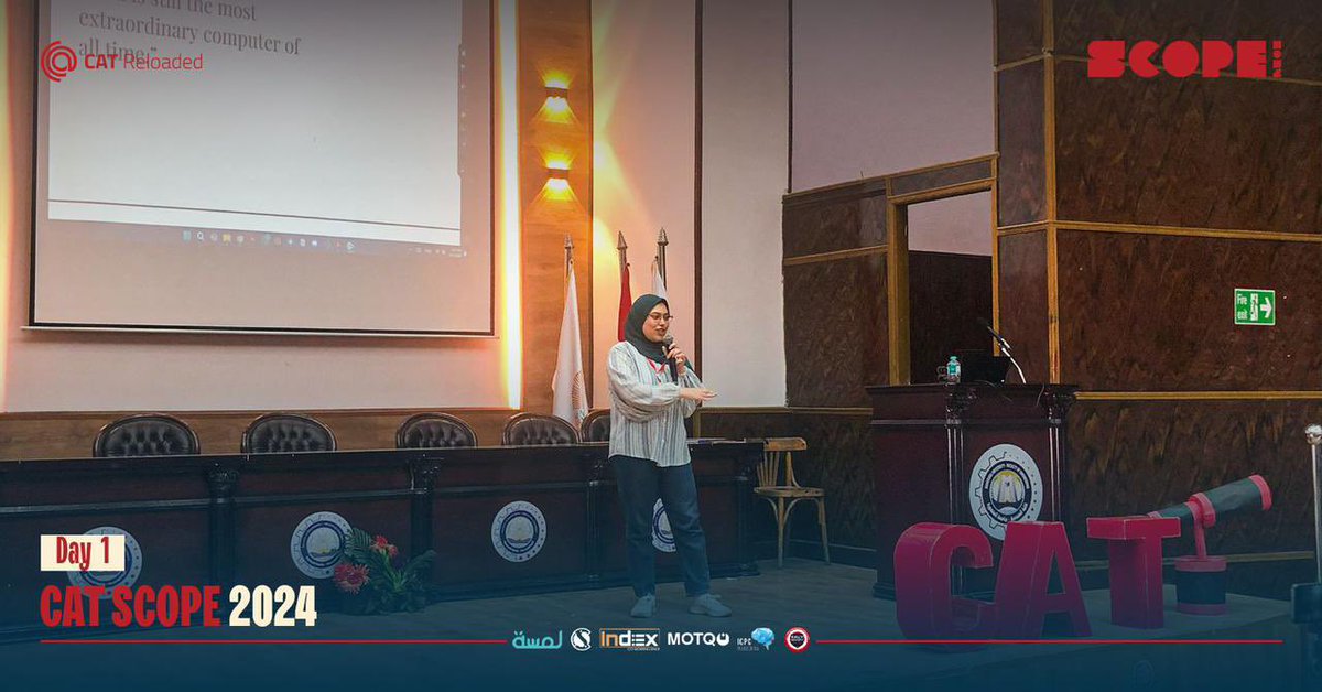 CATReloaded's tweet photo. كانت السيشن الخامسة لهذا اليوم بعنوان "Grokking Computer Vision"، قدمتها لنا م/ نوران علي، حيث شرحت كيف يمكن للذكاء الاصطناعي أن يغير عالمنا، ودور تقنيات الرؤية الحاسوبية في معالجة البيانات.
نتقدم لها بخالص الشكر على ما قدمته من معلومات قيمة ومفيدة في هذا المجال!
#CATScope24 https://t.co/3yQG7OUHF4
