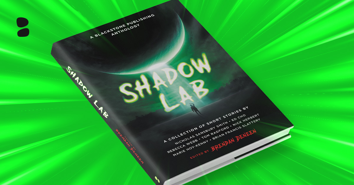BlackstoneAudio's tweet photo. Presenting a brilliant roster of speculative fiction is today’s #BlackstoneShowcase for #SHADOWLAB (Edited by @BrendanDeneen), an incinerating collection of short stories from @greatwaveink, @MarieHoyKenny, @ThomasJRadford (and more)!
🛸LAUNCHING 11/5: https://t.co/rp3Jis577o https://t.co/S6xxzxVf0u