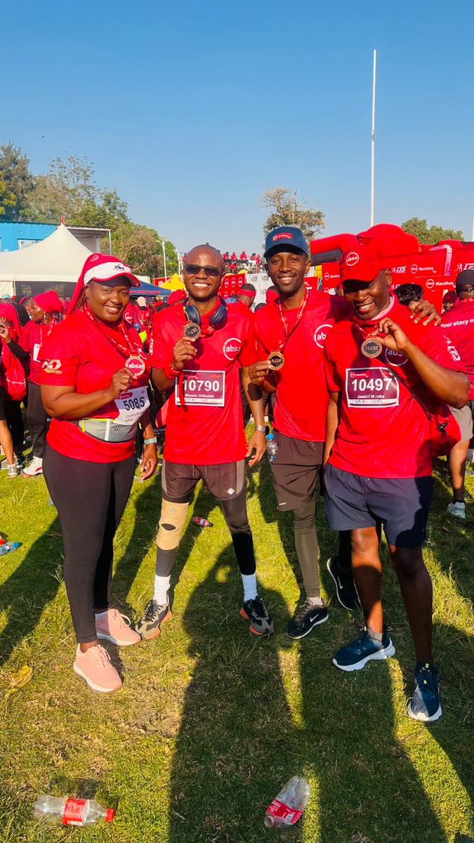 kamuchizya's tweet photo. Made it to the road for the Absa Marathon https://t.co/bHwpqPfGbw